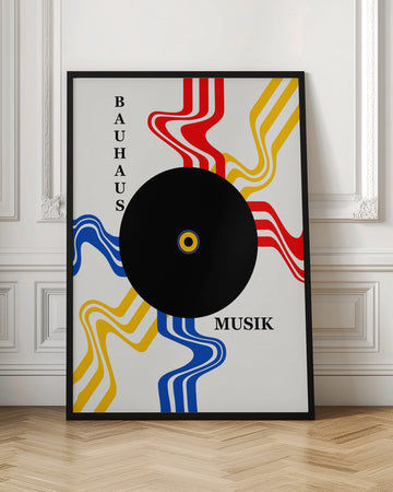 Bauhaus Music Record | Poster - Room Interior 1