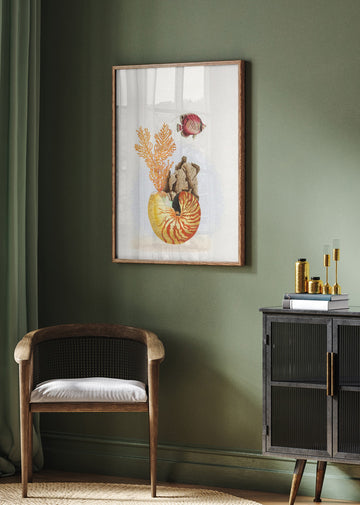 Nautilus Reef Life | Poster - Room Interior 2
