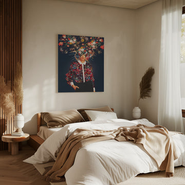 Your Head Was Full of Colours That Had No Names | Canvas - Room Interior 2
