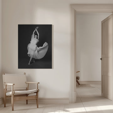 Elegant Dancing Woman | Canvas - Room Interior 1