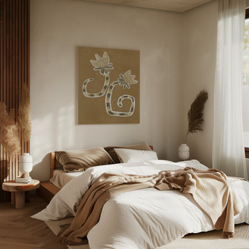 Delicate Bloom 8 | Canvas - Room Interior 2