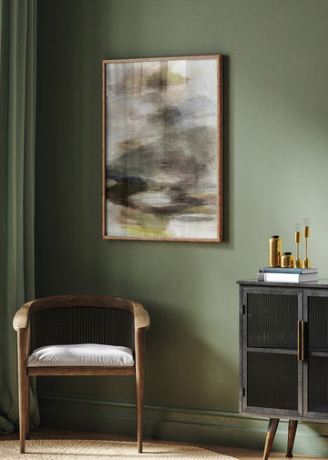 Misty Water Reflection | Poster - Room Interior 2