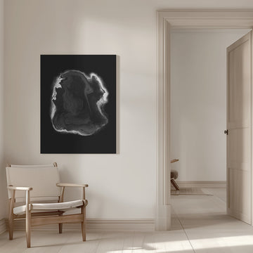 Ethereal Fluid Motion | Canvas - Room Interior 1