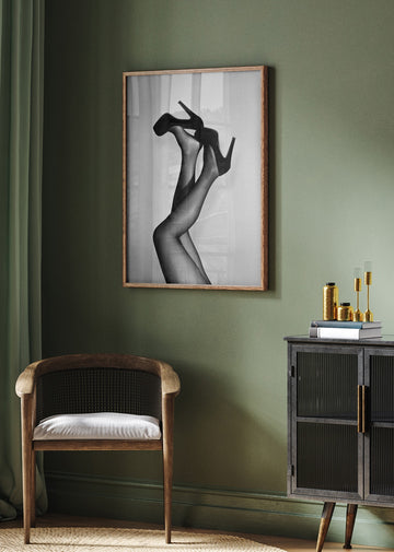 Elegant High Heel Legs | Poster - Room Interior 2