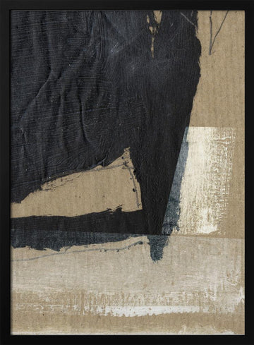 Texture | Poster - Black Metal Frame Interior