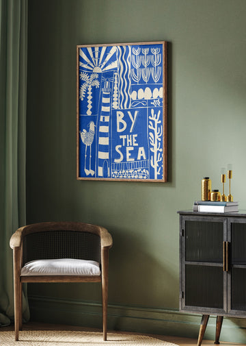 By The Sea Coastal Scene | Poster - Room Interior 2