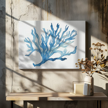 Blue Coral | Canvas - Room Interior 2