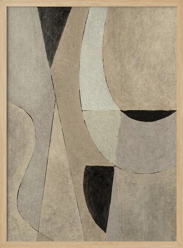 Mossa | Poster - Wood Frame Interior