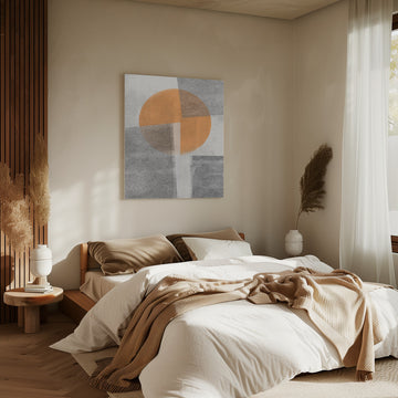 Geometric Harmony | Canvas - Room Interior 2