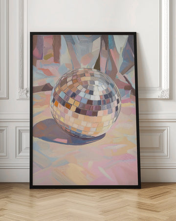Pastel Disco Ball | Poster - Room Interior 1