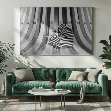 Graceful Striped Dancer | Poster - Room Interior 1