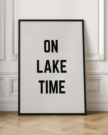 On Lake Time | Poster - Room Interior 1