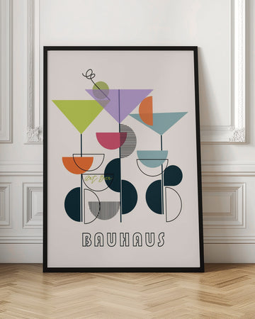 Bauhaus Cocktail Art | Poster - Room Interior 1