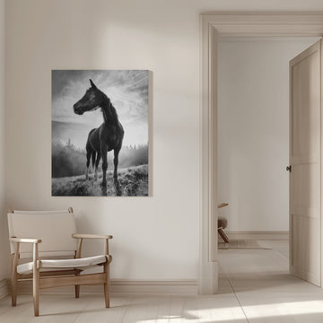 Mystic Stallion Rising | Canvas - Room Interior 1