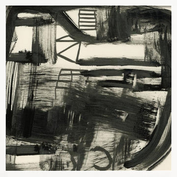 Market | Poster - White Frame Interior