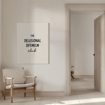 Delusional Optimism Club | Canvas - Room Interior 1