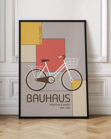 Bauhaus Bicycle Design | Poster - Room Interior 1