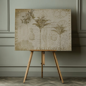 Tropical Botanical Exploration | Canvas - Room Interior 1