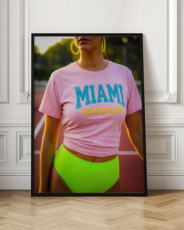 Miami Beach Club | Poster - Room Interior 1