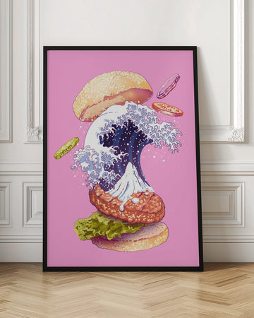 Dynamic Wave Burger | Poster - Room Interior 1