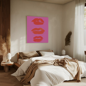 Neon Pout Series | Canvas - Room Interior 2