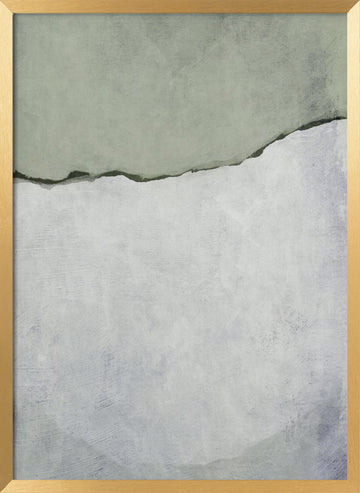 Divided | Poster - Gold Frame Interior