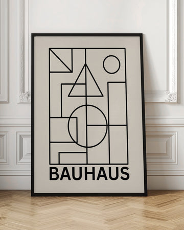 Bauhaus Geometric Composition | Poster - Room Interior 1
