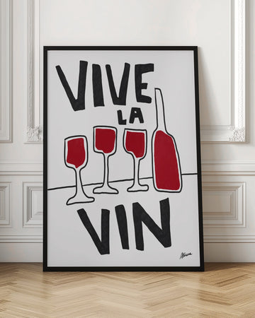 Vive La Vin | Poster - Room Interior 1