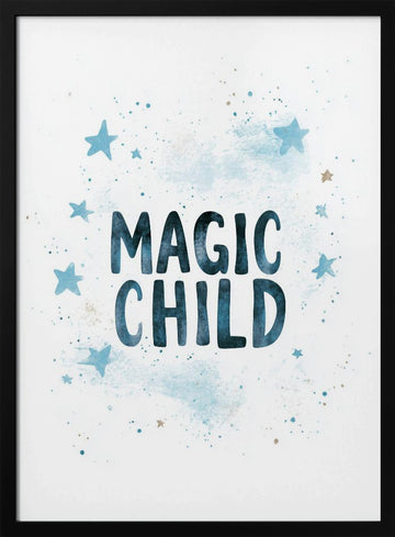 Enchanted Starscape | Poster - Black Metal Frame Interior