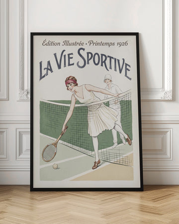 1920s Tennis Fashion | Poster - Room Interior 1