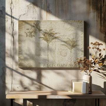 Tropical Botanical Exploration | Canvas - Room Interior 2