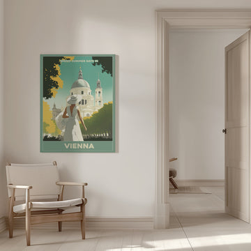 Summer Days in Vienna | Canvas - Room Interior 1