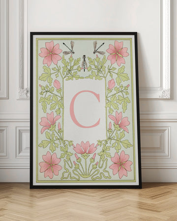 Botanical Initial C | Poster - Room Interior 1