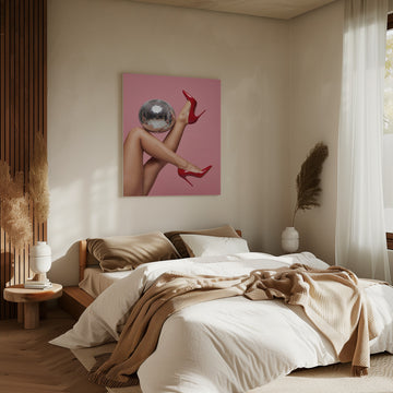 Red Heels Disco Glamour | Canvas - Room Interior 2