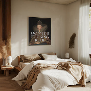 Sassy Royal Portrait | Canvas - Room Interior 2
