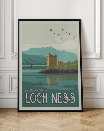 Loch Ness Monster Castle | Poster - Room Interior 1