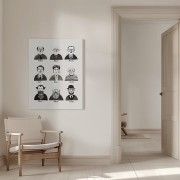 Artists Meszelyilka | Canvas - Room Interior 1