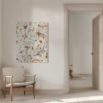 Abstract Composition 2 | Canvas - Room Interior 1