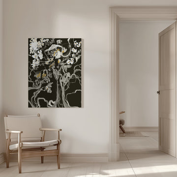 Elegant Floral Branches | Canvas - Room Interior 1