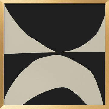 Blackbird | Poster - Gold Frame Interior