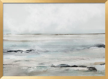 Sandybay | Poster - Gold Frame Interior