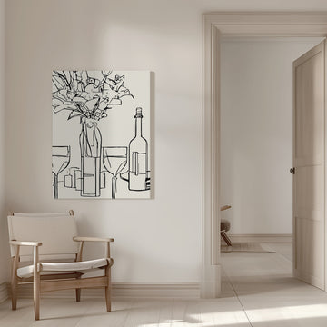 Wine and Blooms | Canvas - Room Interior 1