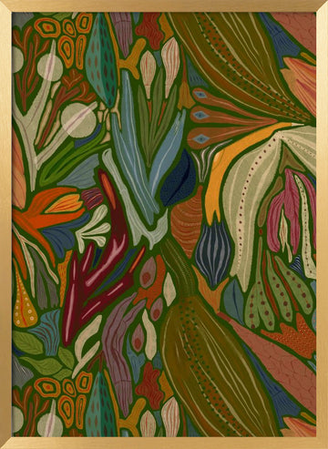 Lyrma | Poster - Gold Frame Interior