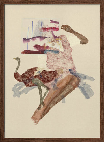 Solma | Poster - Walnut Frame Interior