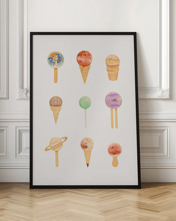 Planet Desserts | Poster - Room Interior 1