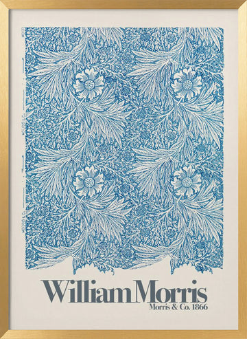 Marigold | Poster - Gold Frame Interior