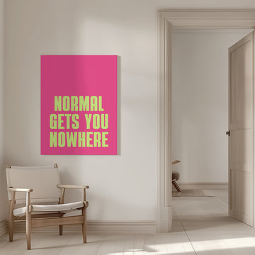 Normal Gets Nowhere | Canvas - Room Interior 1