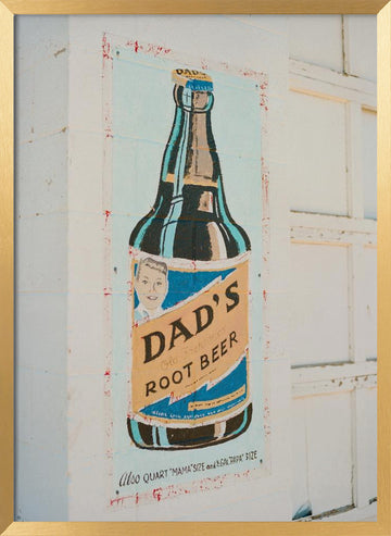 Route 66 VIII | Poster - Gold Frame Interior