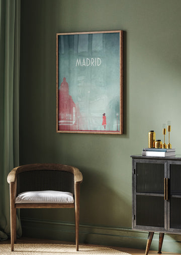 Madrid 1- GRAN VIA | Poster - Room Interior 2