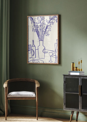 Tabletop Elegance | Poster - Room Interior 2